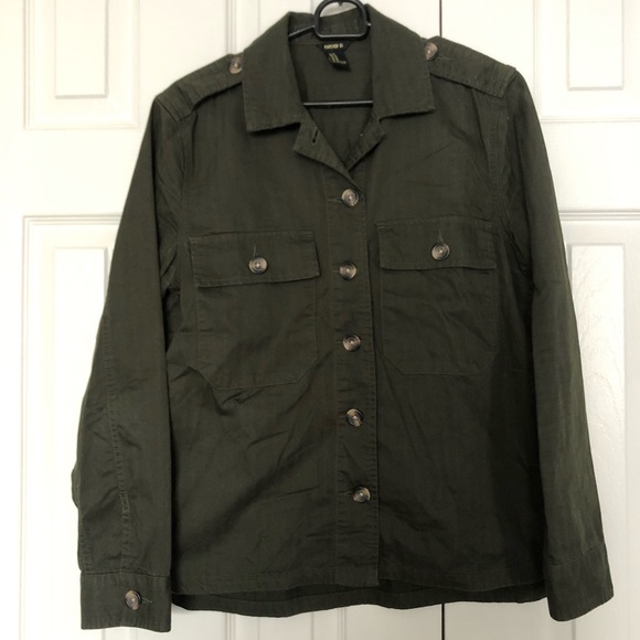 Army Green light jacket, size M - Picture 1 of 2